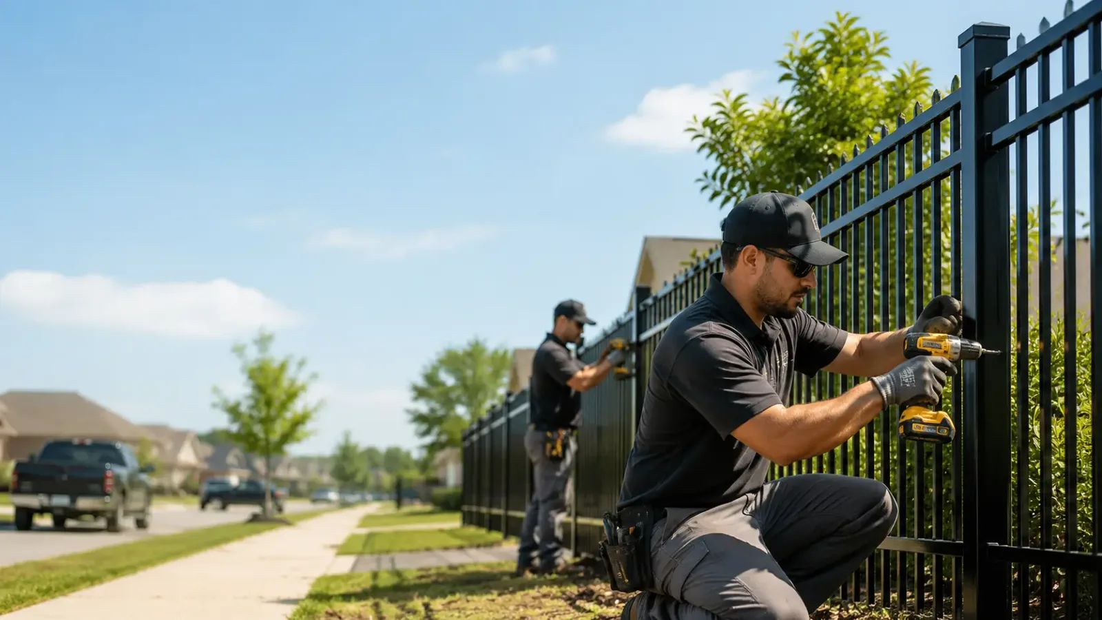 Metal Fence Installation in Afton, WI